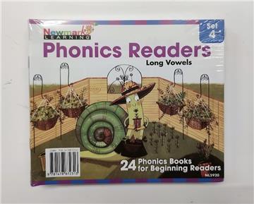 Newmark Phonics Readers Box 4: Long Vowels 24 Books, 1 Activity Guide