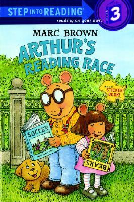Step into Reading Step 3: Arthur’s Reading Race (with two full pages of sticker fun!)