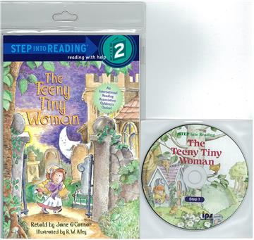 Step into Reading（Book + CD）Step 1: Teeny Tiny Woman