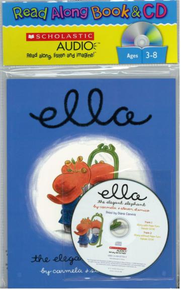 Ella The Elegant Elephant (Book+CD)