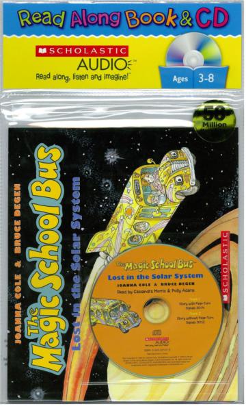 Magic School: Bus Lost in the Solar System (Book + Audio CD)