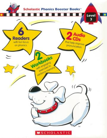 Scholastic Phonics Boosters Books Level 3: Readers(#13-18)