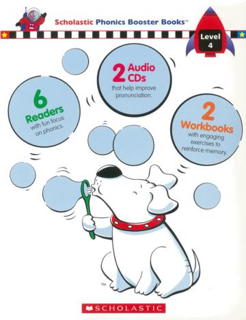 Scholastic Phonics Boosters Books Level 4: Readers(#19-24)