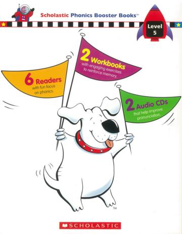 Scholastic Phonics Boosters Books Level 5: Readers(#25-30)