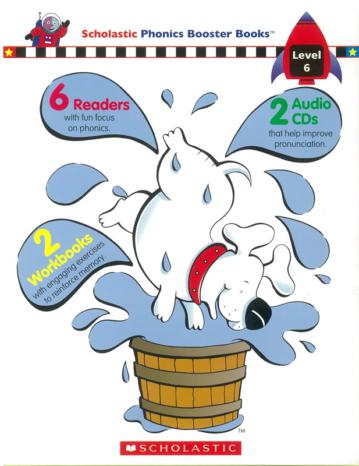 Scholastic Phonics Boosters Books Level 6: Readers(#31-36)