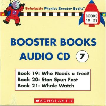 Phonics Booster Books Audio CD 07 (Book 19-21)