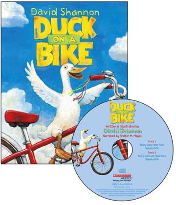 Duck on a Bike (Book + CD)