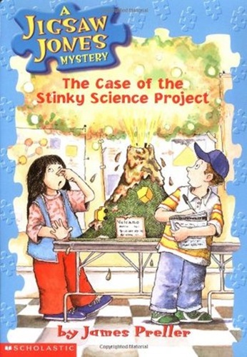 Jigsaw Jones #09: The Case of the Stinky Science Project (書+CD)