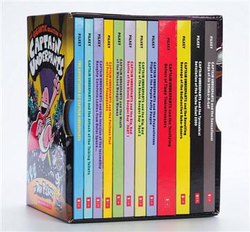 Gigantic Collection of Captain Underpants (12 books)