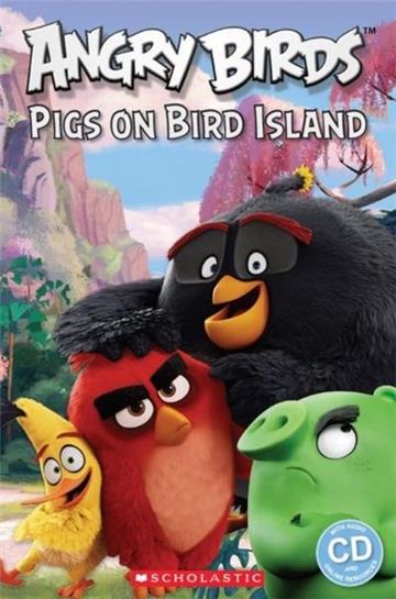 Scholastic Popcorn Readers Starter Level：Angry Birds: Pigs on Bird Island with CD