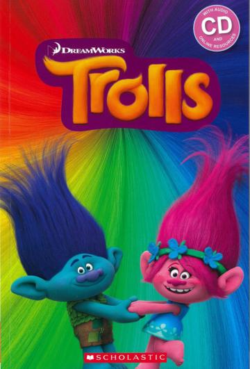 Scholastic Popcorn Readers Starter Level: Trolls with CD