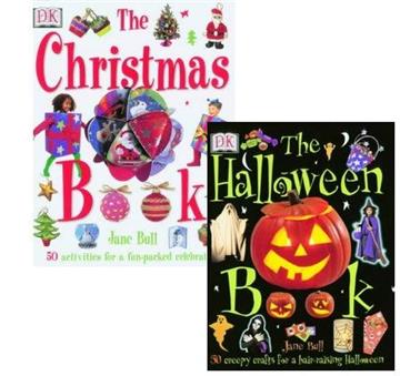 Jane Bull：Halloween Book+Christmas Book