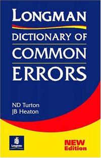 Longman Dictionary of Common Error (New Ed)