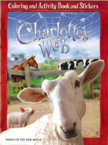 Charlotte’s Web: Coloring and Activity Book and Stickers