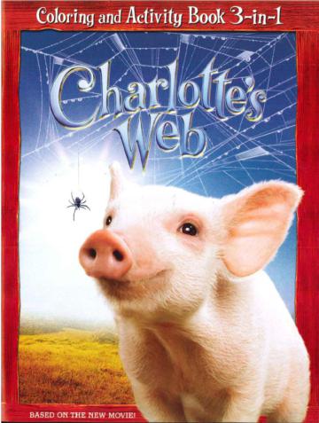 Charlotte’s Web: Coloring and Activity Book 3-in-1