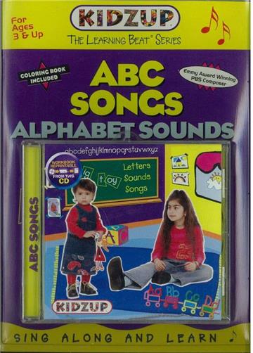 Kidzup: ABC Songs (Workbook, CD & Cassette)