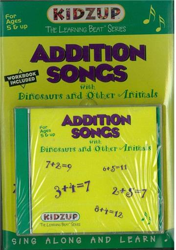 Kidzup: Addition Songs (Workbook, CD & Cassette)