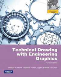 TECHNICAL DRAWING WITH ENGINEERING GRAPHICS 14/E（PIE）