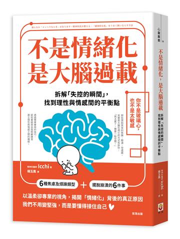 不是情緒化，是大腦過載︰拆解「失控的瞬間」，找到理性與情感間的平衡點