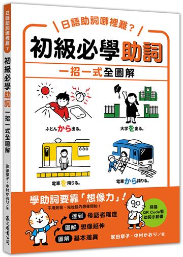 日語助詞哪裡難？初級必學助詞 一招一式全圖解
