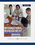 International Management： Culture, Strategy, and Behavior
