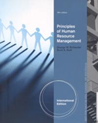 Principles of Human Resource Management