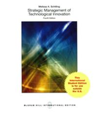 Strategic Management of Technological Innovation