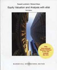 Equity Valuation and Analysis with eVal