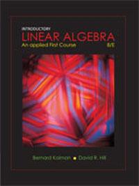 Introductory Linear Algebra： An Application-Oriented First Course