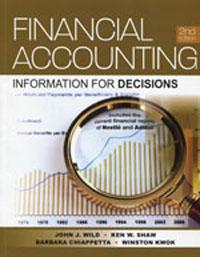 Financial Accounting： Information for Decisions IFRS