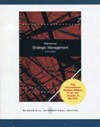 Strategic Management： Concepts