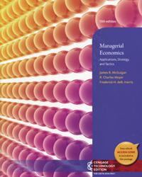 Managerial Economics Applications,Strategy,and Tactics （CTE）