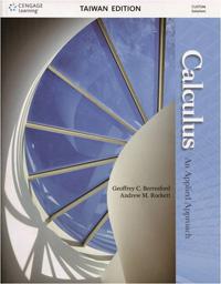 Calculus：An Applied Approach （Taiwan Edition）