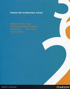 Statistics for Business: Decision Making and Analysis (PNIE)