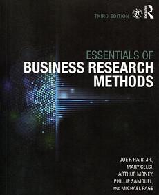 Essentials of Business Research Methods