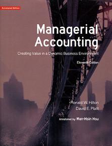 Managerial Accounting(Annotated Edition)