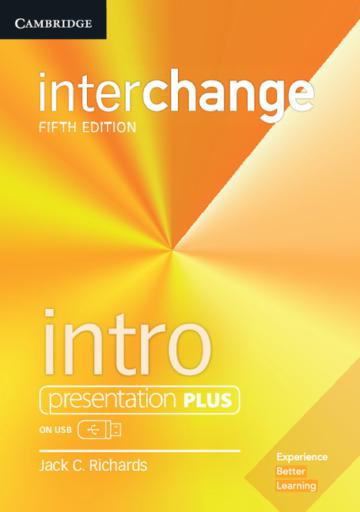 Interchange Intro Presentation Plus USB