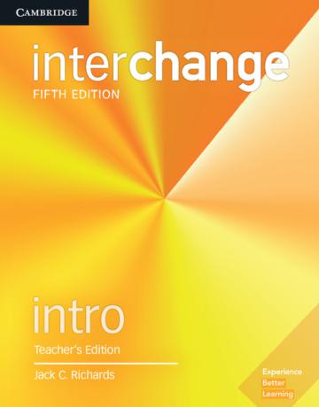 Interchange Intro Teacher\