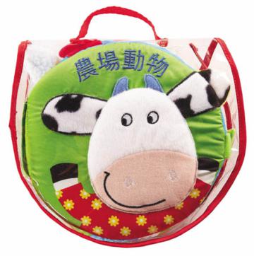 農場動物：寶寶觸摸認知布書