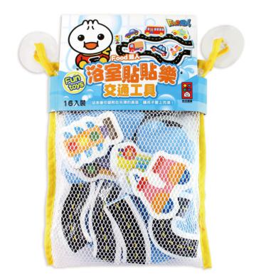 交通工具-FOOD超人浴室貼貼樂