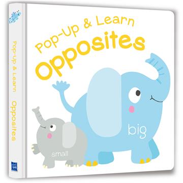 【Listen & Learn Series】Pop-Up & Learn Opposites（可愛互動立體書：對比認知）