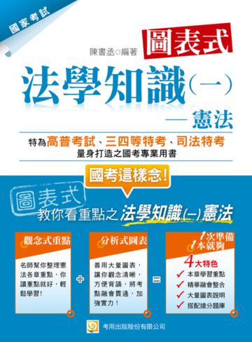 圖表式法學知識（一）憲法(三版)
