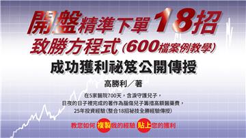 開盤精準下單18招致勝方程式（600檔案例教學）