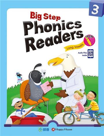 Big Step Phonics Readers 3(附全書音檔 QR CODE) (支援iPEN點讀筆)