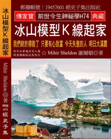 冰山模型Ｋ線起家：我們終於得救了 只要有心致富 今天失意的人 明日大滿貫