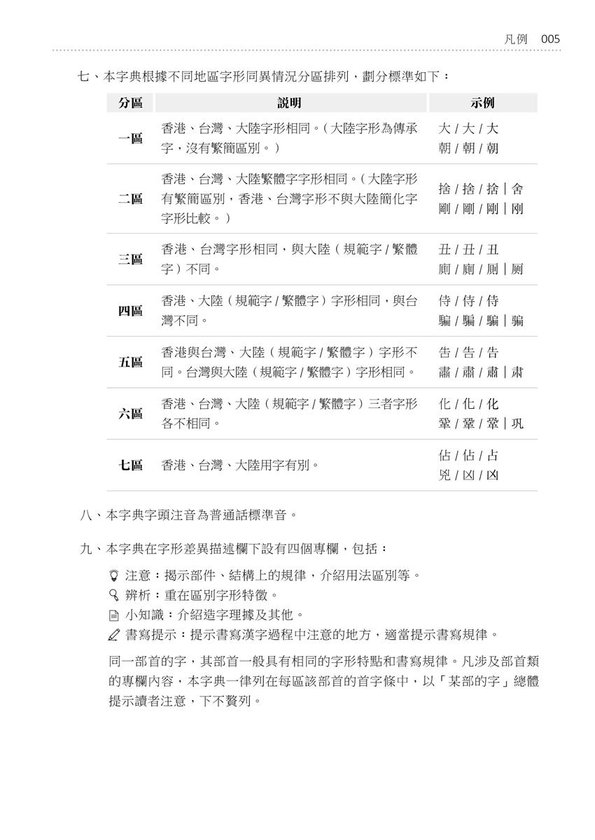 漢字字形對比字典-灰熊愛讀書