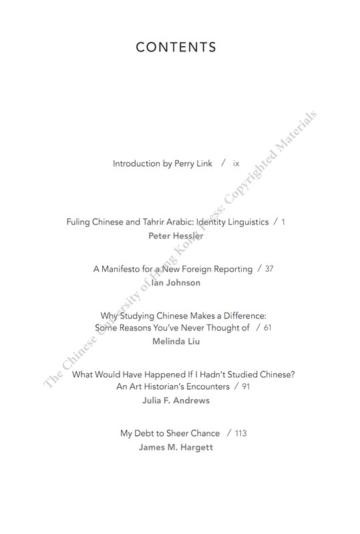 Wittgenstein, A One-way Ticket, and Other Unforeseen Benefits of Studying Chinese