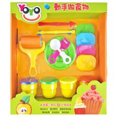 YOYO 4色小麥黏土：動手做食物