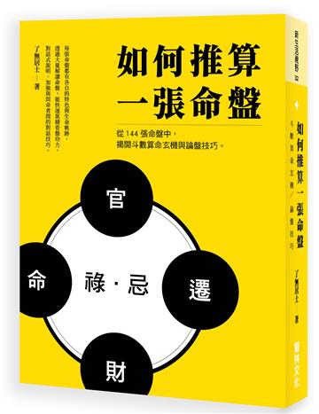 如何推算一張命盤
