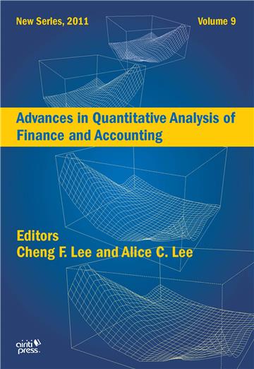 Advances in Quantitative Analysis of Finance and Accounting Vol.09